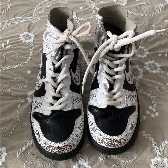 Nike | Shoes | Nike Dunk High Santa Muerte | Poshmark